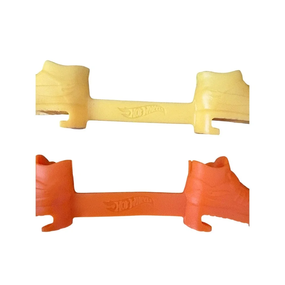 Hot Wheels Skate Finger Shoes Lot of 2 Yellow Orange Replacement Fingerboard